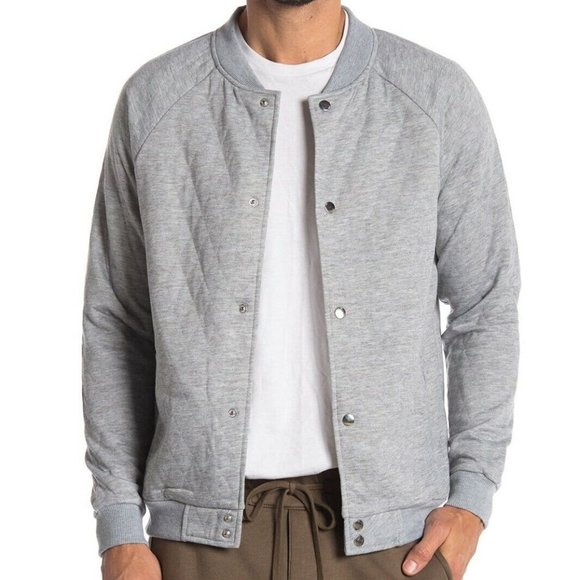 Sovereign Code NWT Men's Heather Grey Button Down Jacket XL - Picture 1 of 9